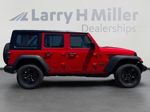 Firecracker Red Clearcoat 2026 Jeep Wrangler Sport