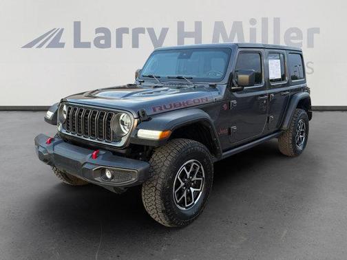 Granite Crystal Clearcoat Metallic 2024 Jeep Wrangler Rubicon