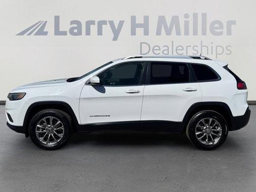 Bright White Clearcoat 2019 Jeep Cherokee Latitude Plus