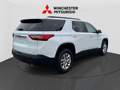 Summit White 2021 Chevrolet Traverse LT Cloth
