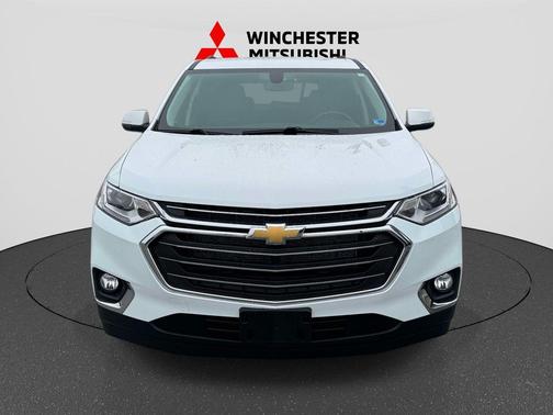 Summit White 2021 Chevrolet Traverse LT Cloth