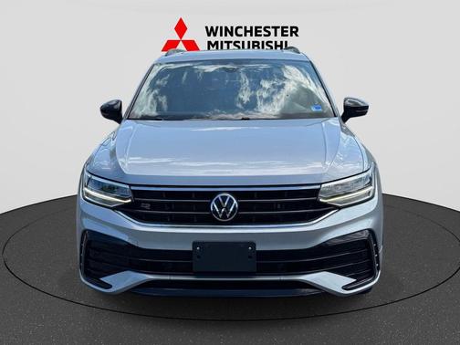 Silver Metallic 2022 Volkswagen Tiguan 2.0T SE R-Line Black 4MOTION