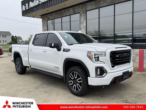 Summit White 2021 GMC Sierra 1500 AT4 Truck