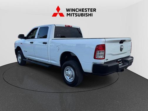 Bright White Clearcoat 2022 RAM 2500 Tradesman Crew Cab 4x4 6'4' Box