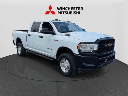 Bright White Clearcoat 2022 RAM 2500 Tradesman Crew Cab 4x4 6'4' Box