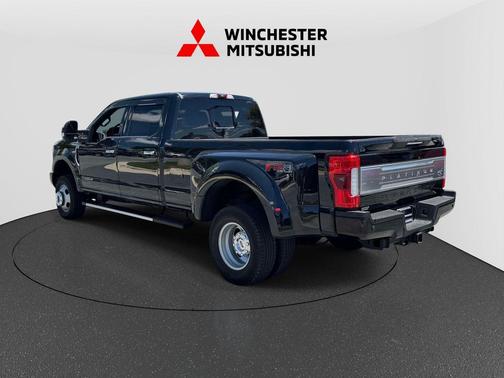 Shadow Black 2017 Ford F-350 Platinum