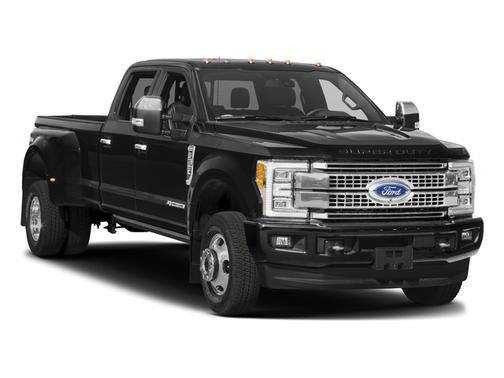 Shadow Black 2017 Ford F-350 Platinum