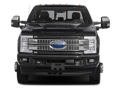 Shadow Black 2017 Ford F-350 Platinum