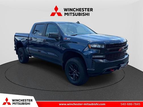 Northsky Blue Metallic 2020 Chevrolet Silverado 1500 LT Trail Boss