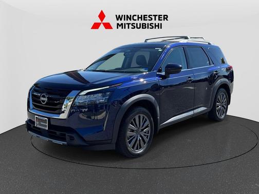 Deep Ocean Blue Pearl 2024 Nissan Pathfinder SL 4WD