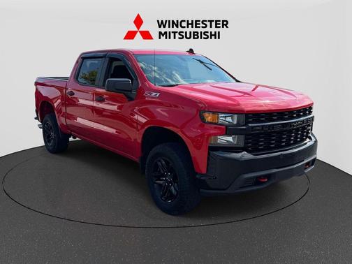 Red Hot 2021 Chevrolet Silverado 1500 Custom Trail Boss