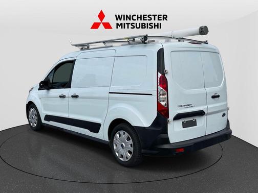Frozen White 2020 Ford Transit Connect XL Cargo Van