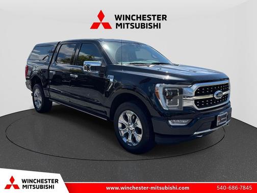 Agate Black Metallic 2021 Ford F-150 Platinum