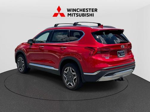Calypso Red 2021 Hyundai SANTA FE Limited