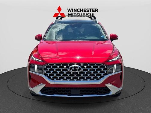 Calypso Red 2021 Hyundai SANTA FE Limited