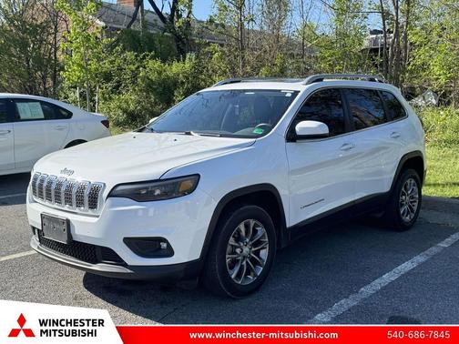 Bright White Clearcoat 2019 Jeep Cherokee Latitude Plus