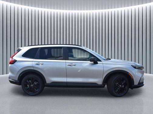 Solar Silver Metallic 2026 Honda CR-V Hybrid Sport Touring