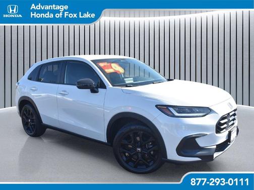 White 2024 Honda HR-V Sport