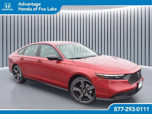 Radiant Red Metallic 2026 Honda Accord SE