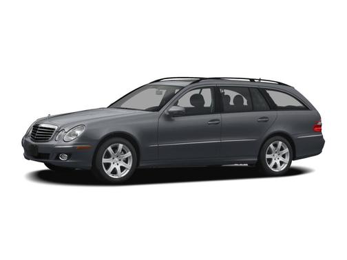 Arctic White 2009 Mercedes-Benz E-Class E 350 4MATIC