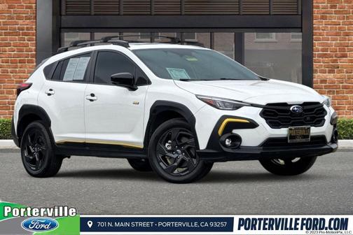 Crystal White Pearl 2024 Subaru Crosstrek Sport