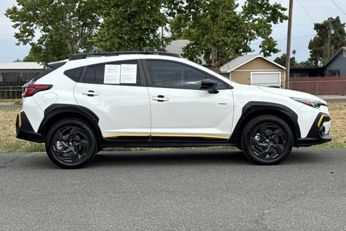 Crystal White Pearl 2024 Subaru Crosstrek Sport