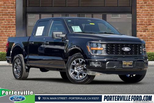 Black Metallic 2025 Ford F-150 STX