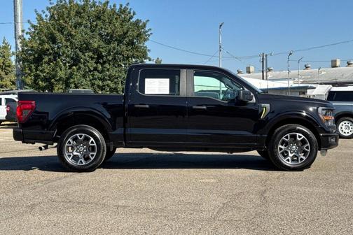 Black Metallic 2025 Ford F-150 STX