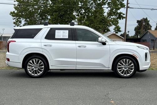 Hyper White 2020 Hyundai PALISADE Limited