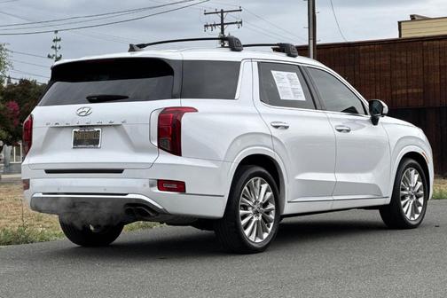 Hyper White 2020 Hyundai PALISADE Limited