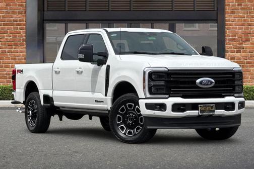 Star White 2026 Ford F-250 Platinum
