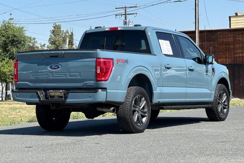 Blue 2023 Ford F-150 XLT
