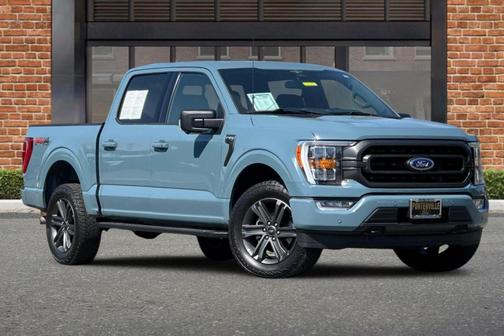 Blue 2023 Ford F-150 XLT