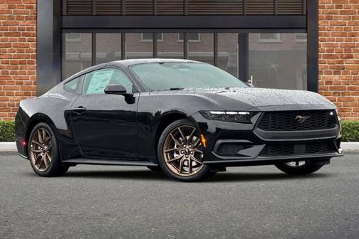 Shadow Black 2026 Ford Mustang EcoBoost