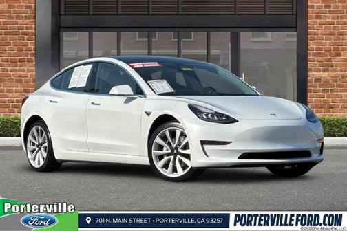 White 2019 Tesla Model 3 Standard Range Plus