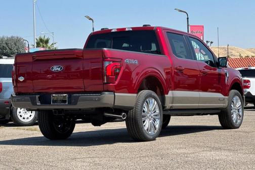 Ruby Red Metallic Tinted Clearcoat 2026 Ford F-150 King Ranch