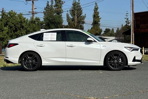 White 2023 Acura Integra A-Spec Tech Package
