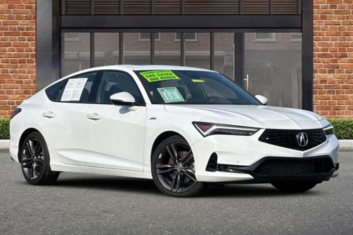 White 2023 Acura Integra A-Spec Technology