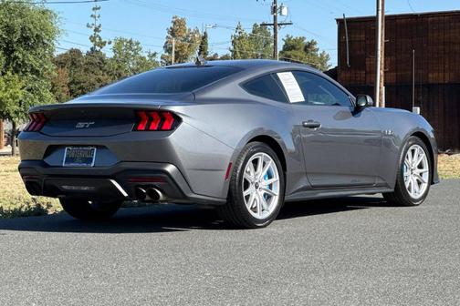 Gray Metallic 2024 Ford Mustang GT Premium