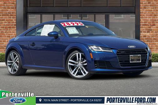 Scuba Blue Metallic 2016 Audi TT 2.0T