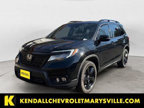Black 2021 Honda Passport Elite