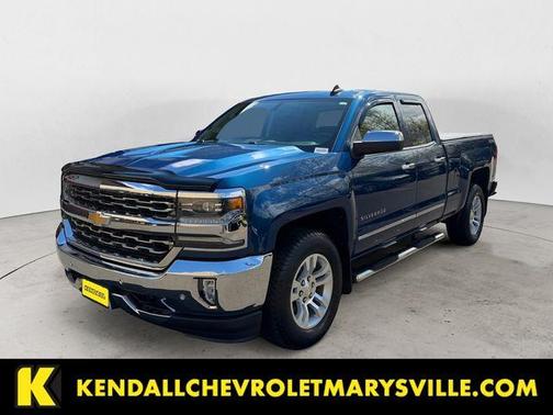 Deep Ocean Blue 2017 Chevrolet Silverado 1500 LTZ