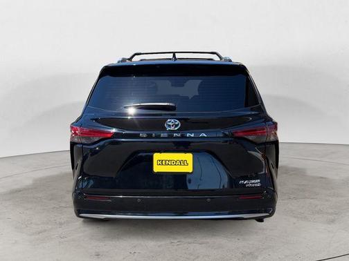 Midnight Black Metallic 2023 Toyota Sienna Platinum 7 passenger