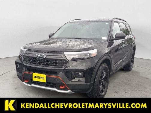 Agate Black Metallic 2022 Ford Explorer Timberline