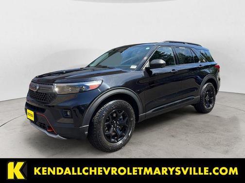 Agate Black Metallic 2022 Ford Explorer Timberline