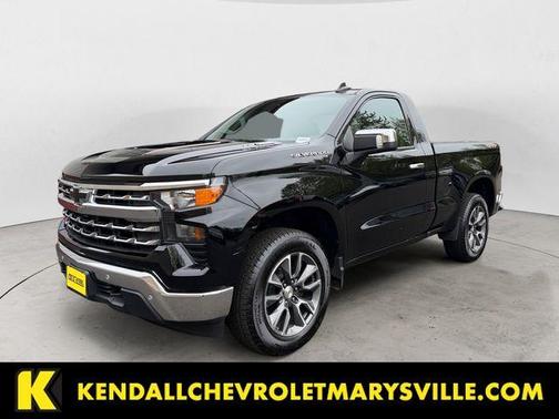 Black 2025 Chevrolet Silverado 1500 WT