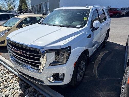 Summit White 2023 GMC Yukon SLT