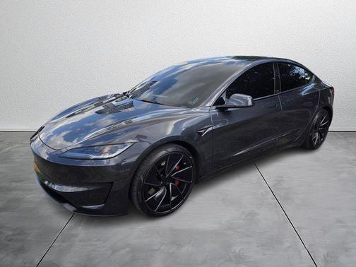Stealth Grey 2024 Tesla Model 3 Performance