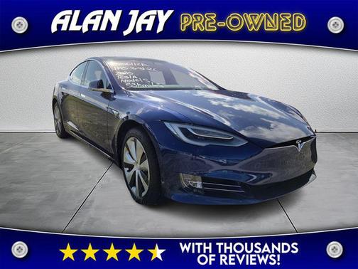 Deep Blue Metallic 2020 Tesla Model S Long Range Plus