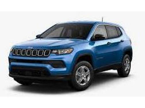 Laser Blue Pearlcoat 2022 Jeep Compass Latitude